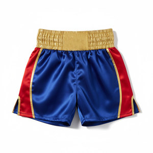 Pantalones Cortos de Muay Thai de la Mejor Calidad, Fabricados en Pakistán, Disponibles en Todas las Tallas, Equipo de Entrenamiento de Excelente Rendimiento - Product Image 1