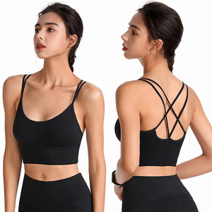 Soutien-gorge de sport pour femme à maintien élevé, séchage rapide, respirant, sans coutures, pour la gym, le yoga et l'entraînement - Product Image 4