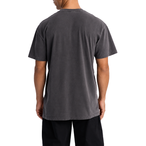 Camiseta de algodón pesado con estampado gráfico vintage desgastado personalizado para hombre, corte holgado, OEM, informal, deportiva - Product Image 4