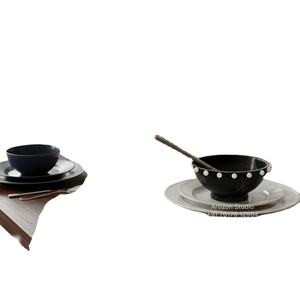 Cuenco de resina ecológico de alta calidad, acabado pulido, Color personalizado duradero para ensalada, comida, servicio de fiesta, uso al por mayor - Product Image 1