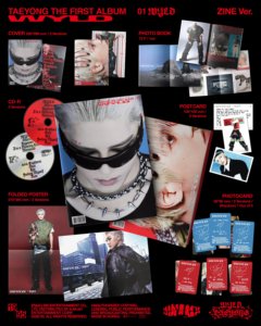อัลบั้มเต็มชุดที่ 1 ของ TAEYONG WYLD Zine อัลบั้มเพลงเคป๊อปแบบ CD พร้อมโฟโต้บุ๊ค โฟโต้การ์ด โปสเตอร์ ของขวัญรุ่นลิมิเต็ดอิดิชั่น - Product Image 5