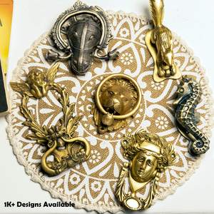 Timbre de puerta antiguo de latón con diseño de abeja, hecho a mano, estilo vintage, herrajes para puerta principal, venta al por mayor - Product Image 3