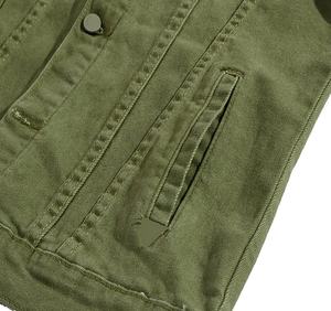 Vestes pour hommes tendance, dernières nouveautés, très vendues, élégantes, décontractées, classiques, en denim extensible, veste en jean pour hommes - Product Image 6