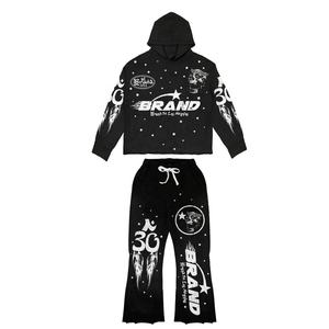 ชุดเสื้อมีฮู้ดลำลองทรงหลวมสำหรับทั้งผู้ชายและผู้หญิงชุดมีฮู้ดสำหรับฤดูหนาวและฤดูใบไม้ผลิและฤดูใบไม้ร่วง - Product Image 1