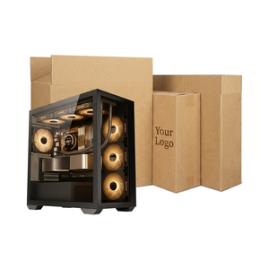 Caja de Cartón Corrugado Reciclado Ecológico para Envíos, Embalaje para Monitores, Cajas de Cartón Impresas en Flexografía Personalizadas para Envíos por Correo - Product Image 4