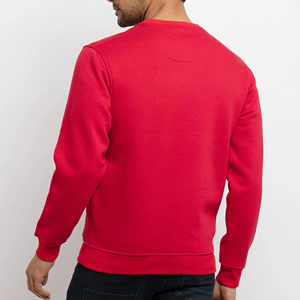 เสื้อสเวตเชิ้ตผ้าฝ้ายเฟรนช์เทอร์รี่ 100% ขายดีอันดับต้นๆ สำหรับผู้ชาย ทรงโอเวอร์ไซส์ ไหล่ตก คอกลม สวมหัว พิมพ์โลโก้ได้ สตรีทแวร์ เนื้อผ้าหนา - Product Image 6