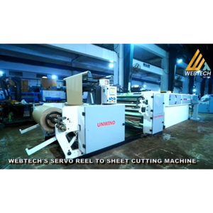 Machine de découpe de rouleaux en feuilles Servo Simplex, découpeuse de papier haute précision - Product Image 2