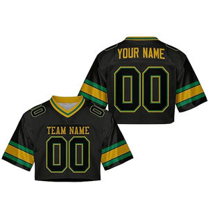 Tops courts en jersey vintage tendance pour femmes grandes tailles, respirants, imprimés par sublimation, options de vente en gros - Product Image 1