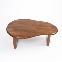 Großer Premium Massivholz-Couchtisch Modern Ausziehbar Individuelle Farbe Anpassbare Form Umweltfreundliche Wohnmöbel