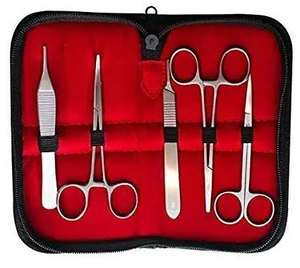 Kit de dissection chirurgical pour étudiants de qualité supérieure, 10 pièces, instruments de suture, par Dentavex - Product Image 3