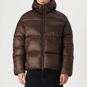 <b>Top</b> Fashion Men <b>Bubble</b> Jacket Bulk Supplier 2026 Custom Branding High Quality Warm Outerwear - Product Image 1