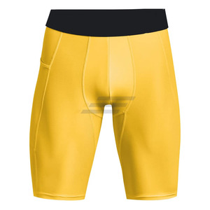 Shorts de compression légers et respirants à taille mi-haute élastique pour hommes – Vente en ligne en gros - Product Image 1