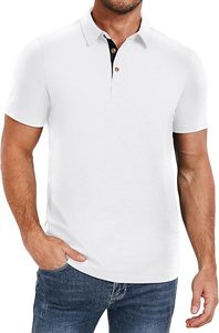 Camisas de Hombre de Alta Calidad, 100% Algodón, Antiarrugas, Lisas, Manga Corta, 200g, Casuales, Listas para Impresión de Logotipo Personalizado y Bordado - Product Image 3