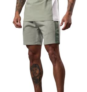 Vente en gros Séchage rapide Poches latérales extensibles légères Athlétique Course à pied Entraînement Fitness Gym Sweat Shorts pour hommes Confort - Product Image 1