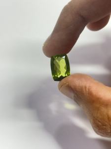 เบาะเพอริดอตธรรมชาติอัญมณีทรงหลวมเจียระไนแบบเหลี่ยมเพชรพลอยสำหรับทำเครื่องประดับได้รับการรับรองจาก Olivine 4x6 5x7 6x8 7x9 8x10 - Product Image 2