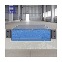 Niveleur de quai de chargement hydraulique personnalisé OLAND avec plaque antidérapante à carreaux, puissance 750W, pour utilisation avec camions