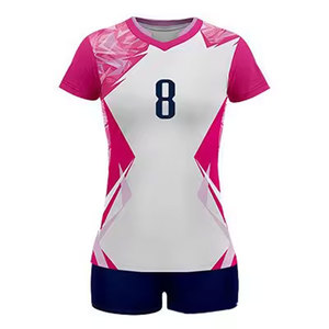 Uniforme de volley-ball en polyester, service OEM, meilleur uniforme léger, confortable, respirant et ajusté - Product Image 3