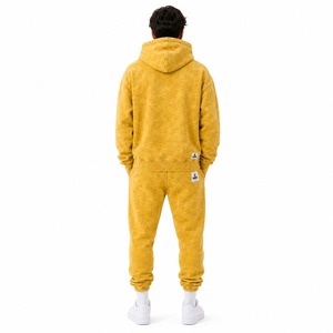 Fashion Men Printed Tracksuit <b>Matching</b> Sweatshirt and <b>Joggers</b> Athletic <b>Set</b> for Workout Travel and Casual Wear with OEM ODM - Product Image 2