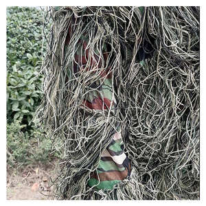 Vêtements de camouflage 3D OEM 2026 : Veste, pantalon, capuche, sac de transport, accessoires sportifs en laine, tenue de chasse Ghillie, vêtements d'entraînement - Product Image 3