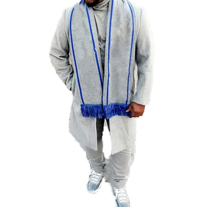 Bufanda Larga de Punto Personalizada de Sigma Phi Beta |   Equipo de Invierno Unisex de Alta Calidad |   Conjunto de Ropa para el Cuello para Fraternidades y Hermandades, Cálido para Exteriores, 100% - Product Image 1