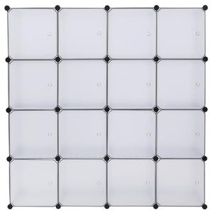 Contenitore portaoggetti cubico a 3 strati in legno da terra, 17 porta pennelli cosmetici, 2 cassetti, specchio non intero, 95 Warm LE - Product Image 3