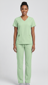 Medical Clinic Uniform Set Soft Stretch <b>Nursing</b> <b>Scrub</b> Clothing For Healthcare Professionals Daily Wear Use - Product Image 2