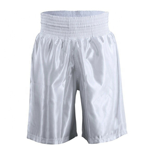 Heat-Transfer Printed Custom Manufacturer Customizable Men's Muay Thai Shorts Casual Solid Pattern Factory Price Martial Arts - Product Image 4