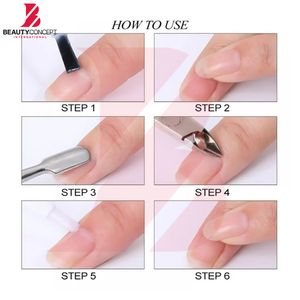 Juego de 2 Cortaúñas Profesionales de Acero Inoxidable con Borde Afilado, Color Plata y Dorado, para el Cuidado de las Uñas, Venta al Por Mayor - Product Image 4