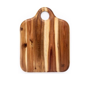 Planche à découper en bois massif, planche à découper naturelle faite à la main, planche de service de cuisine, design rustique pour la préparation et la présentation des aliments - Product Image 1