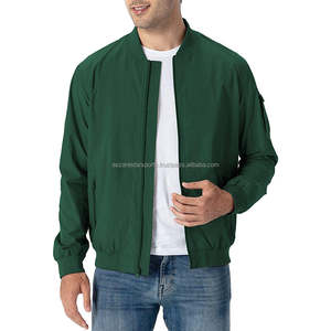 Chaqueta Bomber Casual con Cremallera, Cortavientos, Estilo Urbano, para Hombre y Mujer, Venta al Por Mayor del Fabricante - Product Image 4
