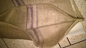 90.71847 kg por bolsa, peso estándar, bolsa de yute Binola de 44 x 26.50 pulgadas, 6X7 HD, con dobladillo en la boca, cosido a máquina, HKL - Product Image 3