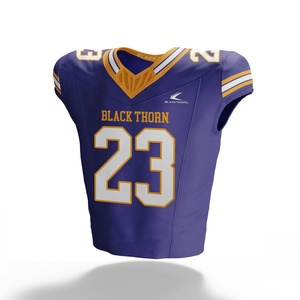 Camiseta de Fútbol Americano Sublimada para Adultos, con Nombre del Equipo y del Jugador, Transpirable, de Secado Rápido, para Invierno - Product Image 3