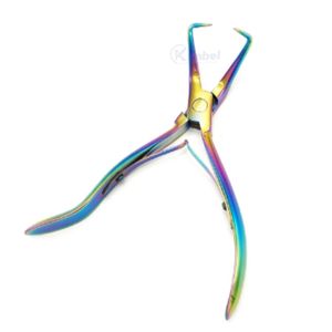 <b>Long</b> <b>Nose</b> Hair Extension Pliers Stainless Steel Precision Installation Tool for Professional Hair Extension Applications - Product Image 6