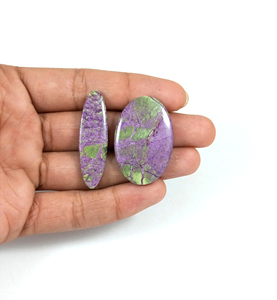 High Quality Natural Stichtite Cabochon Stone Loose Gemstone for Meditation Healing & Jewelry Making Wholesale Supplies - Product Image 6