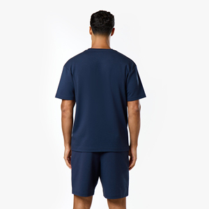 Camiseta Casual para Hombre, 100% Algodón, Corte Holgado, Lisa, con Logotipo Personalizado en Relieve, Peso de la Tela 200 Gramos, Camisetas Personalizadas para Hombre - Product Image 5