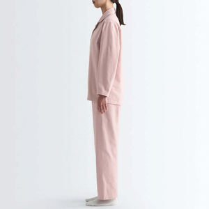 Pyjama en satin de soie respirant pour femme, personnalisé en coton, ensemble 2 pièces, tissu velours de haute qualité, taille élastique, premium - Product Image 5