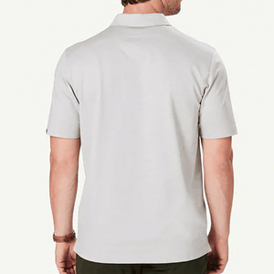 เสื้อโปโลผู้ชายลำลอง ขายดี ดีไซน์ใหม่ รับทำโลโก้ สีพื้น ระบายอากาศได้ดี - Product Image 3