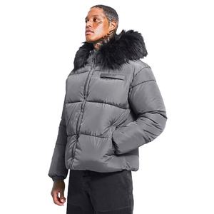 Veste en polaire 100 % polyester pour homme, grande taille, imperméable, coupe-vent, à capuche, tricotée, décontractée, personnalisable, vente en gros, haute qualité, automne - Product Image 3