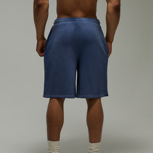 Pantalones Cortos de Felpa de Algodón para Hombre con Estampado OEM, Diseño Gráfico Personalizado, Estilo Urbano, Largura hasta la Rodilla, con Cordón Ajustable, Estilo Casual - Product Image 2