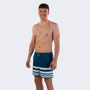 Shorts de bain décontractés pour hommes, légers, à séchage rapide, avec cordon de serrage, imprimés écologiques, best-sellers, shorts de plage et de surf - Product Image 1