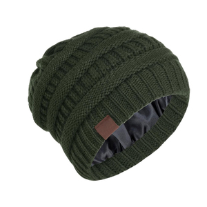 Unisex Knit Beanie Hat Soft Loose Fit <b>Winter</b> <b>Cap</b> Casual Warm Skull <b>Cap</b> Fashion Headwear for Women Men Daily Street Wear - Product Image 4
