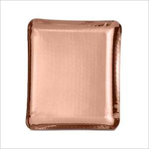 High Quality Copper Serving Tray Eco-Friendly Kitchenware And Restaurants Use <b>Table</b> Copper Serving Tray At Lowest Prices - Product Image 5