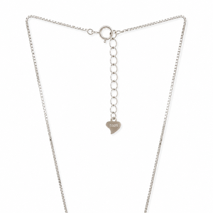Collier pendentif floral en argent sterling 925 avec zircon cubique, tendance, poli miroir, bijoux pour femme, cadeau pour fête, mariage, usage quotidien - Product Image 4
