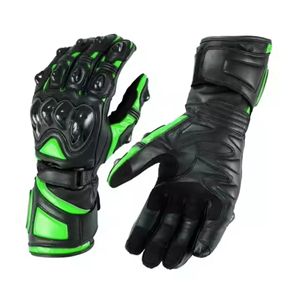 Gants de moto pour motocross, à doigts entiers, en PU, imperméables, antidérapants, avec fermeture éclair, protection UV, compatibles avec les écrans tactiles - Product Image 2