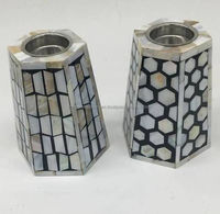 Encens religieux artisanal personnalisé en nacre hexagonale Bakhoor, best-seller, Oud de Dubaï, 7,5x7x12,5cm, BMS ENTERPRISES, Ramadan