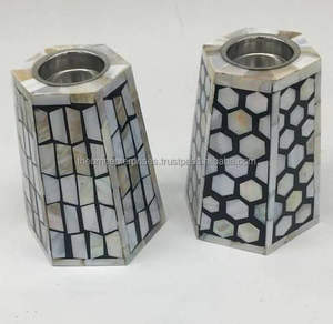 Customized Handmade Mother of Pearl Hexagonal Bakhoor Burner, Hot Selling Dubai <b>Oud</b>, Bakhoor <b>Incense</b> burner for Ramadan and Eid - Product Image 4