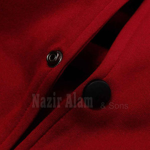 <b>Men</b> Leather Sleeve Letterman <b>Jacket</b> Wool Body <b>Smart</b> Casual Streetwear <b>Jacket</b> <b>Men</b> Genuine Leather Sleeve Letterman <b>Jacket</b> - Product Image 3
