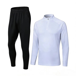 Conjunto Deportivo de Entrenamiento a la Moda, Secado Rápido, 100% Poliéster, Cómodo, Absorbe la Humedad, Tallas Grandes, Ropa Deportiva de Fútbol - Product Image 6