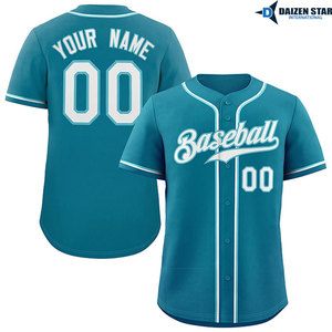 OEM Baseball Jersey Custom Design Team Uniform <b>Polyester</b> Quick Dry <b>Shirt</b> - Product Image 2