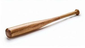 Bâton de baseball 34 pouces, barillet de 2,5 pouces, bois naturel, durable, 1 pièce, équipement de baseball pour débutants - Product Image 5